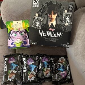 Wednesday Halloween Cookies & Creme Cereal Packs